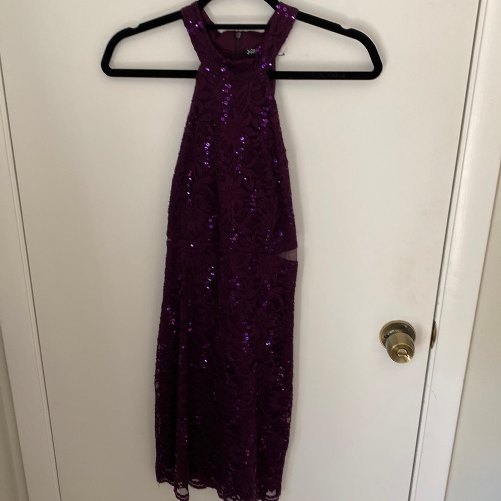 Sequined Evening Dress